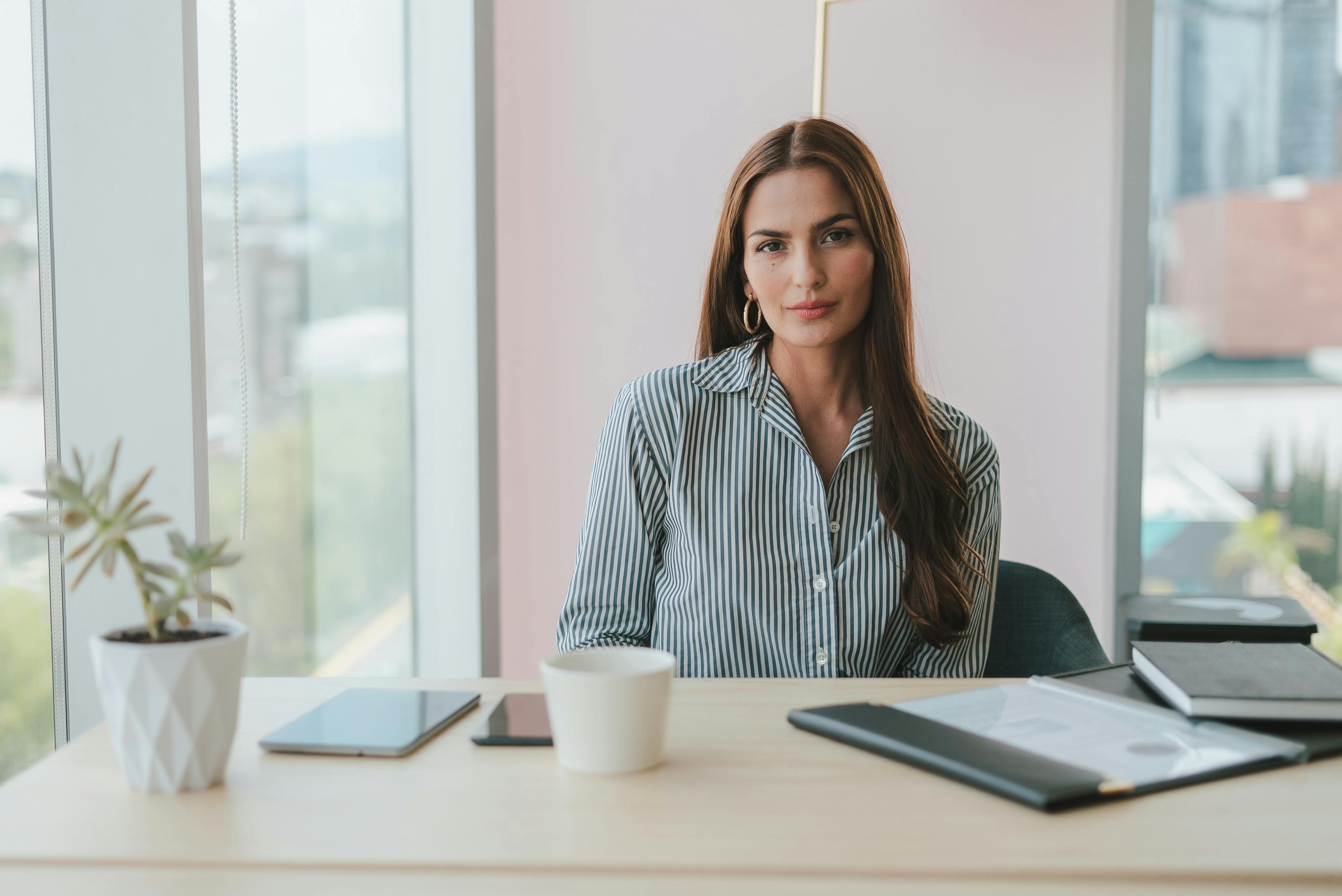 woman at the office